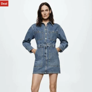 Jeansklänning mango - Långärmad Jeansklänning Olivia från mango Nypris 599kr Skärpet saknas annars som ny