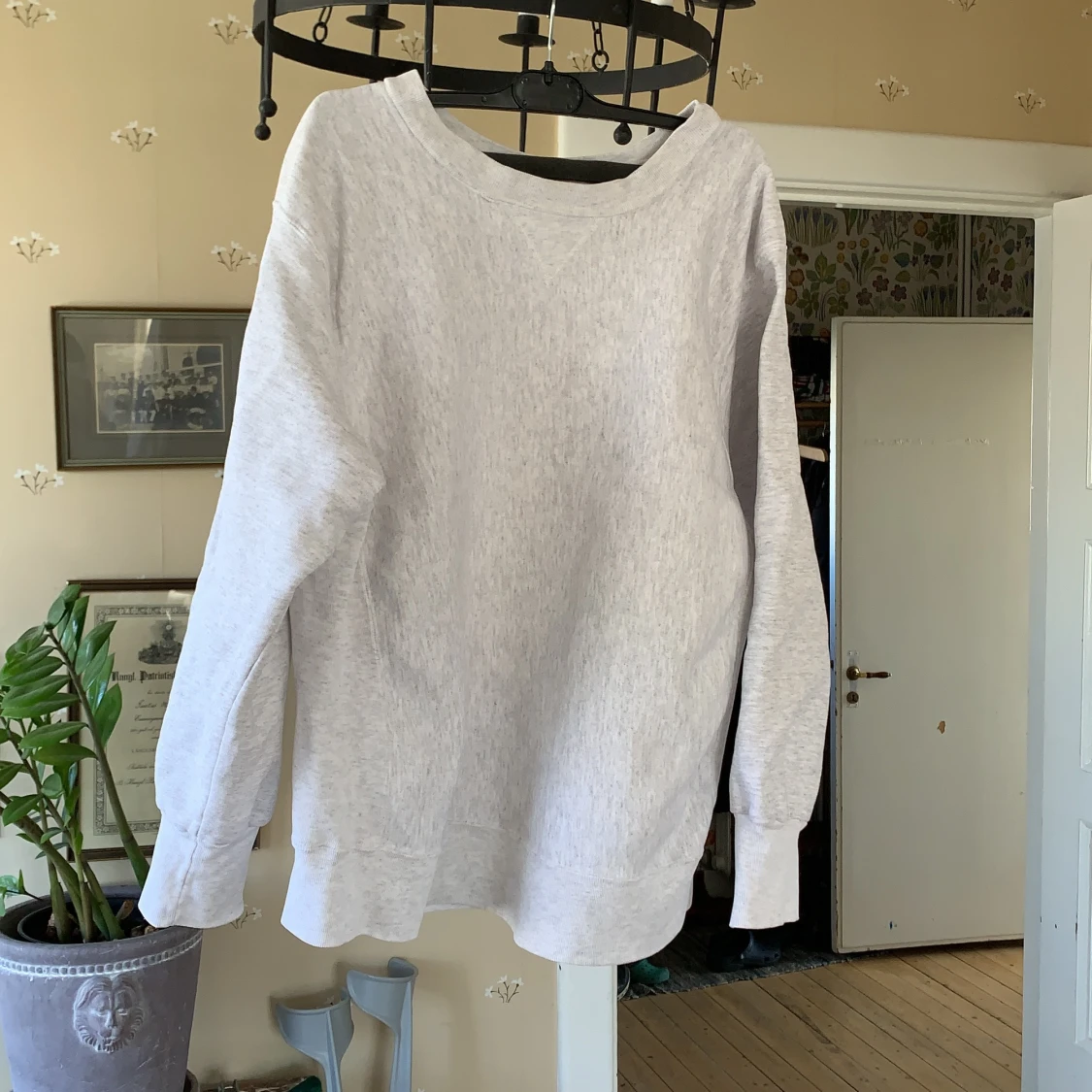 Grå vintage sweatshirt