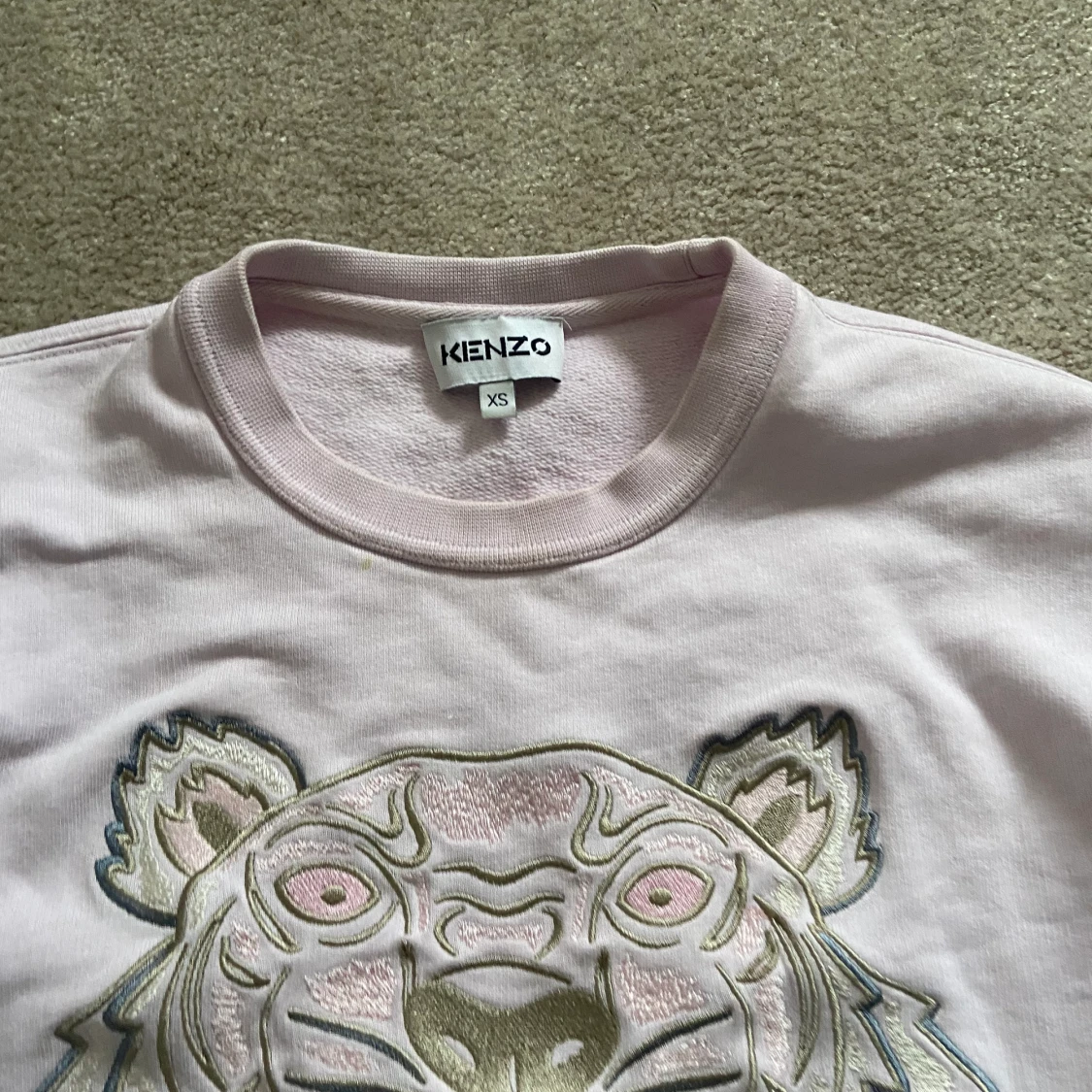 Kenzo tröja, ljus rosa.  - 91