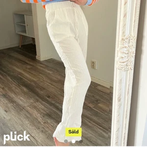 Linnebyxor - Linnebyxor jag köpte på plick med som tyvärr va för korta på mig som är 163