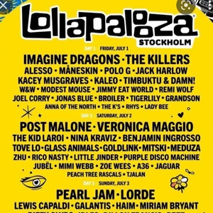 Lollapalooza Biljett Dag 3 - Säljer 2x Lollapalooza biljetter för Dag 3. 1195 var. Funkar att endast köpa en. 