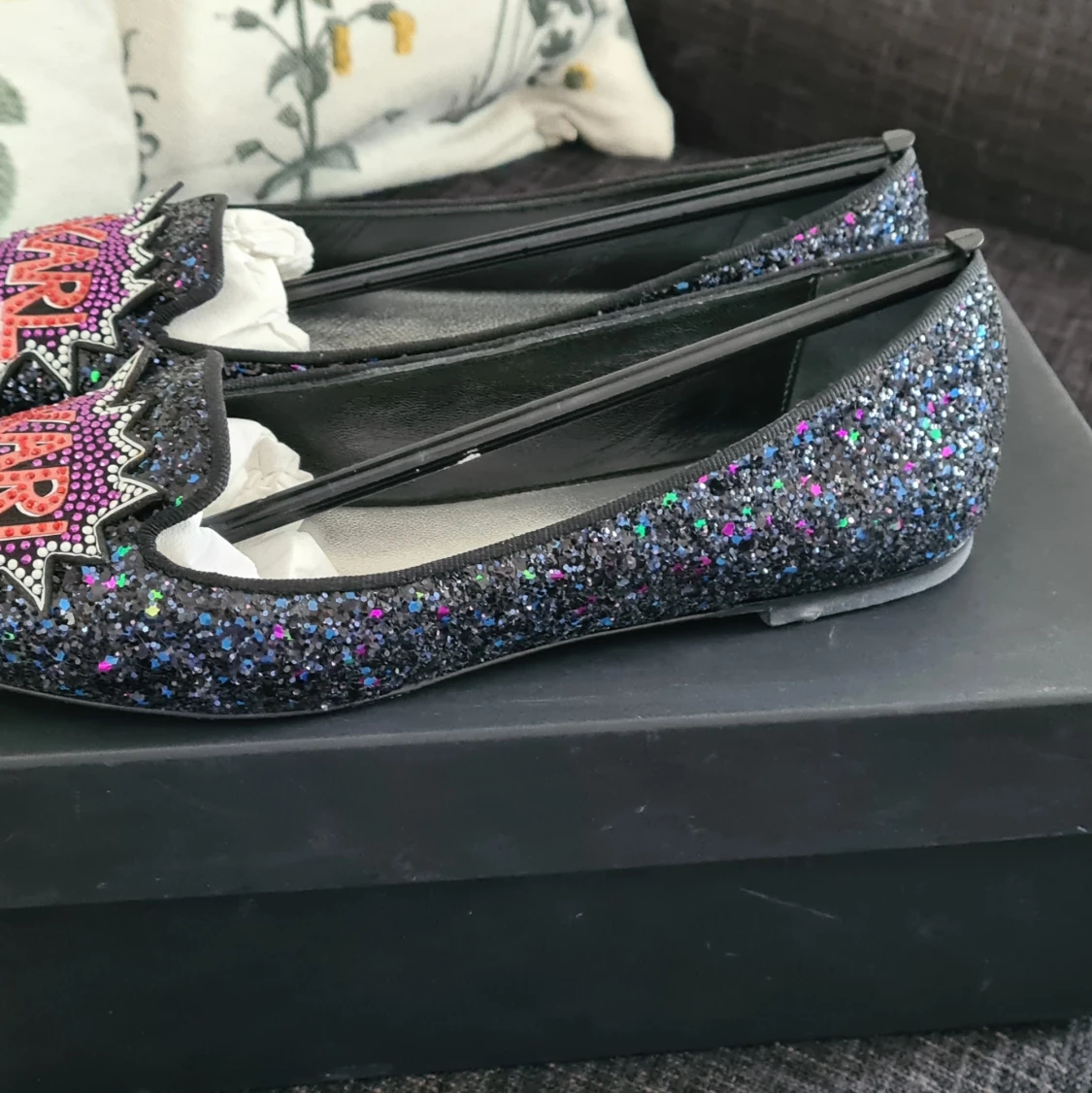 Ballerinaskor Karl Lagerfeld