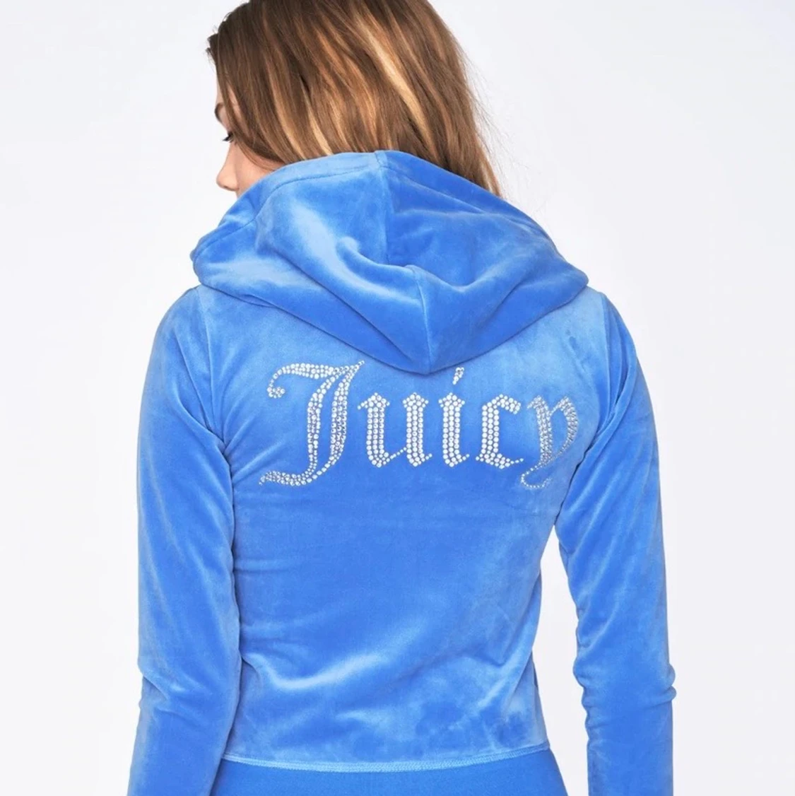 Blå juicy couture tröja storlek L - 90
