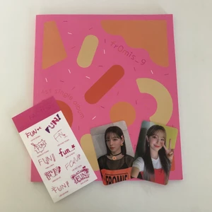 Fromis_9 Fun Factory album - FACTORY version. kommer med photocards, klistermärken och cd (aldrig använd)! 200kr + frakt. betalning sker via swish eller paypal