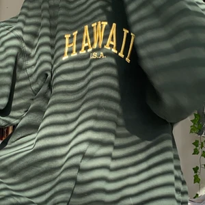 Hawaii U.S.A sweatshirt - Nästan helt oanvänd och inget fel på tröjan! köpt på brandy Melville för 480kr, finns inte längre att köpa på hemsidan. Sitter som en ganska oversized sweatshirt på mig (är 170cm)💗
