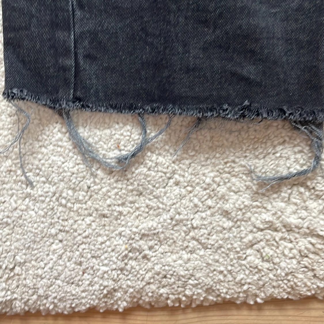 Straight fit jeans svarta - 91