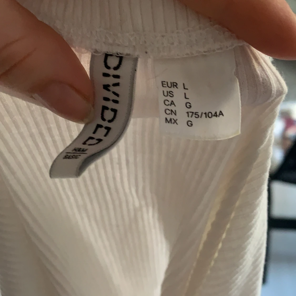 Vit off shoulder topp - 91