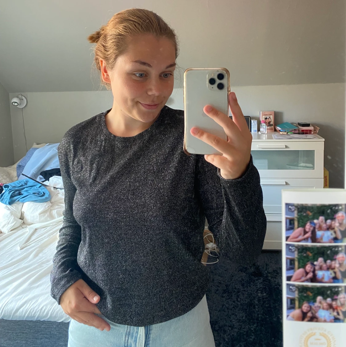 Glittrig tröja Carin Wester