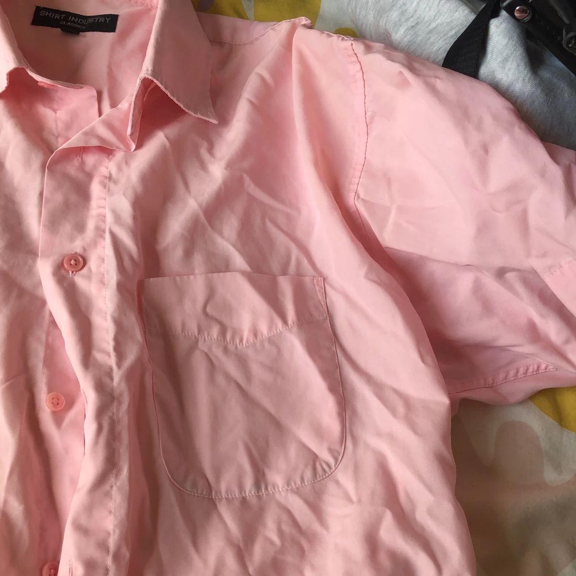 Tunn ljusrosa oversize skjorta💕 - 91