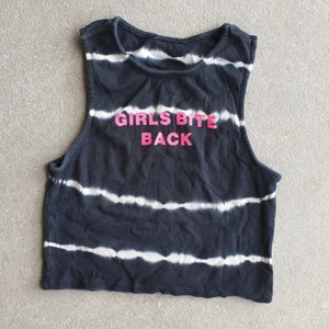 Girls Bite Back Tank Top - Adorable tank top with "Girls Bite Back" print.