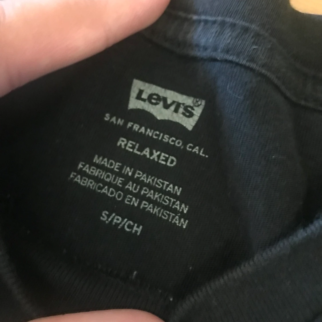 Svart Levis T-shirt (S) - 91