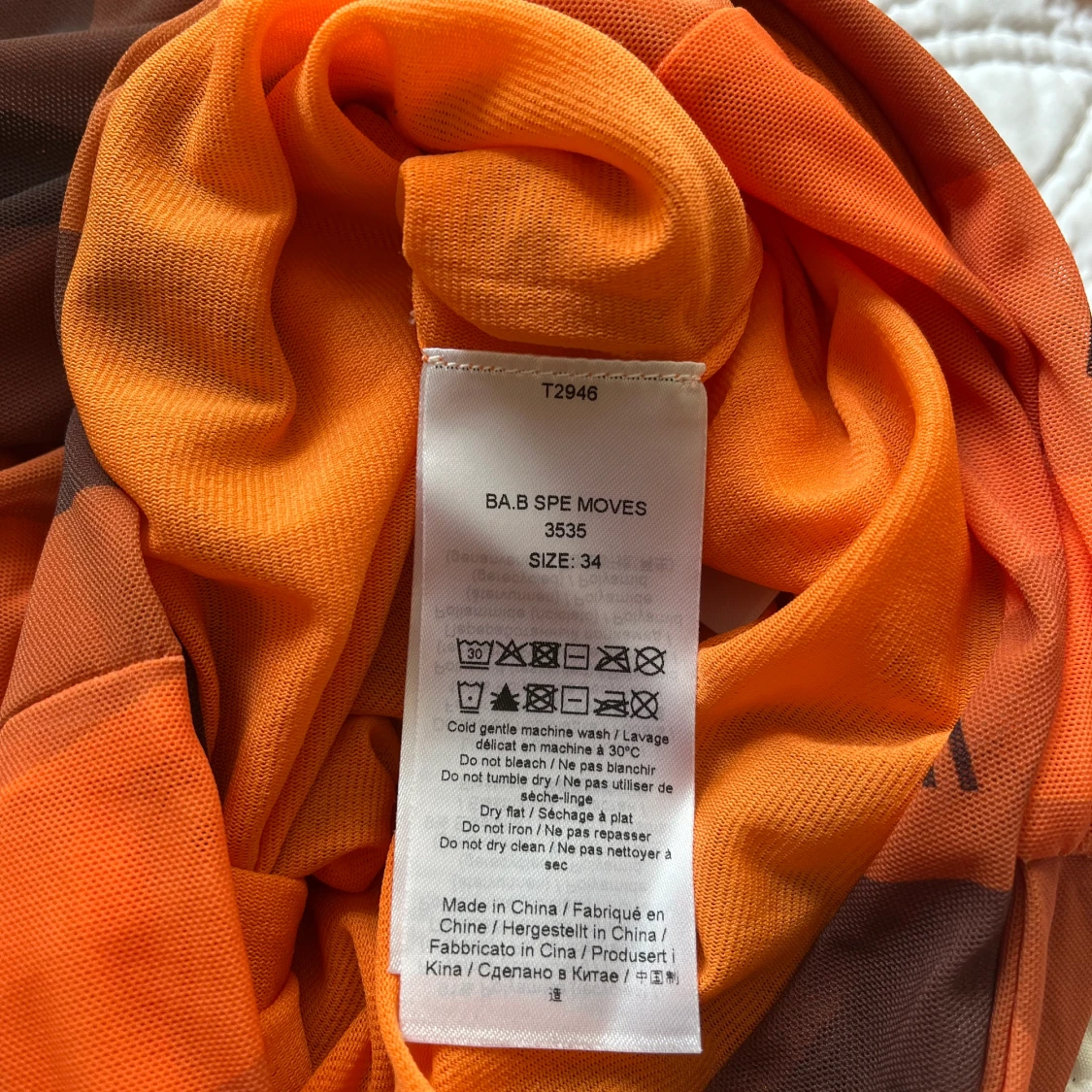 Oanvänd wrap top från GANNI 🧡 - 91