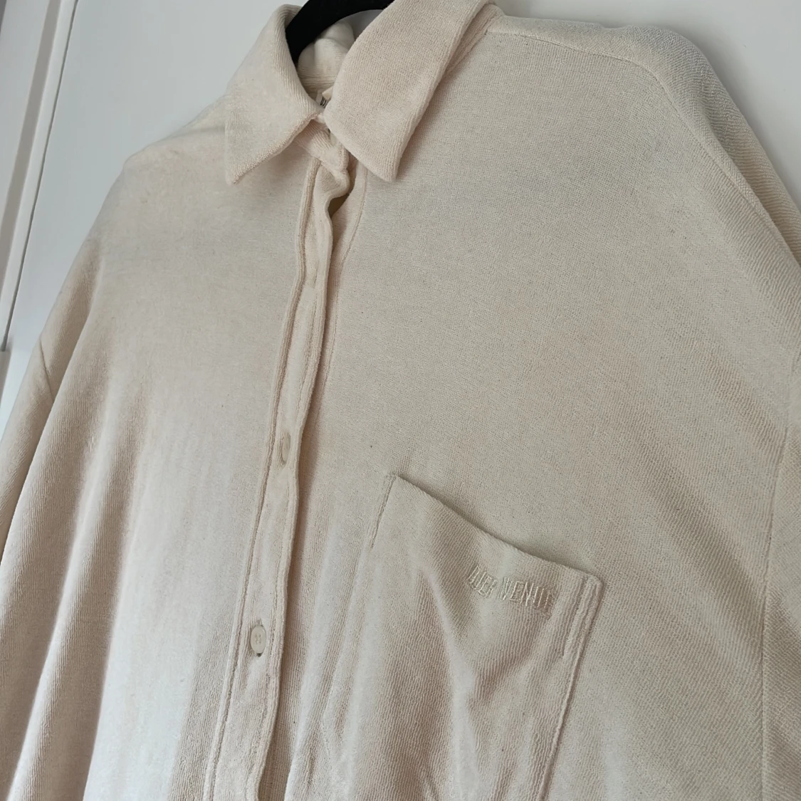 Djerf avenue frottéskjorta - 1