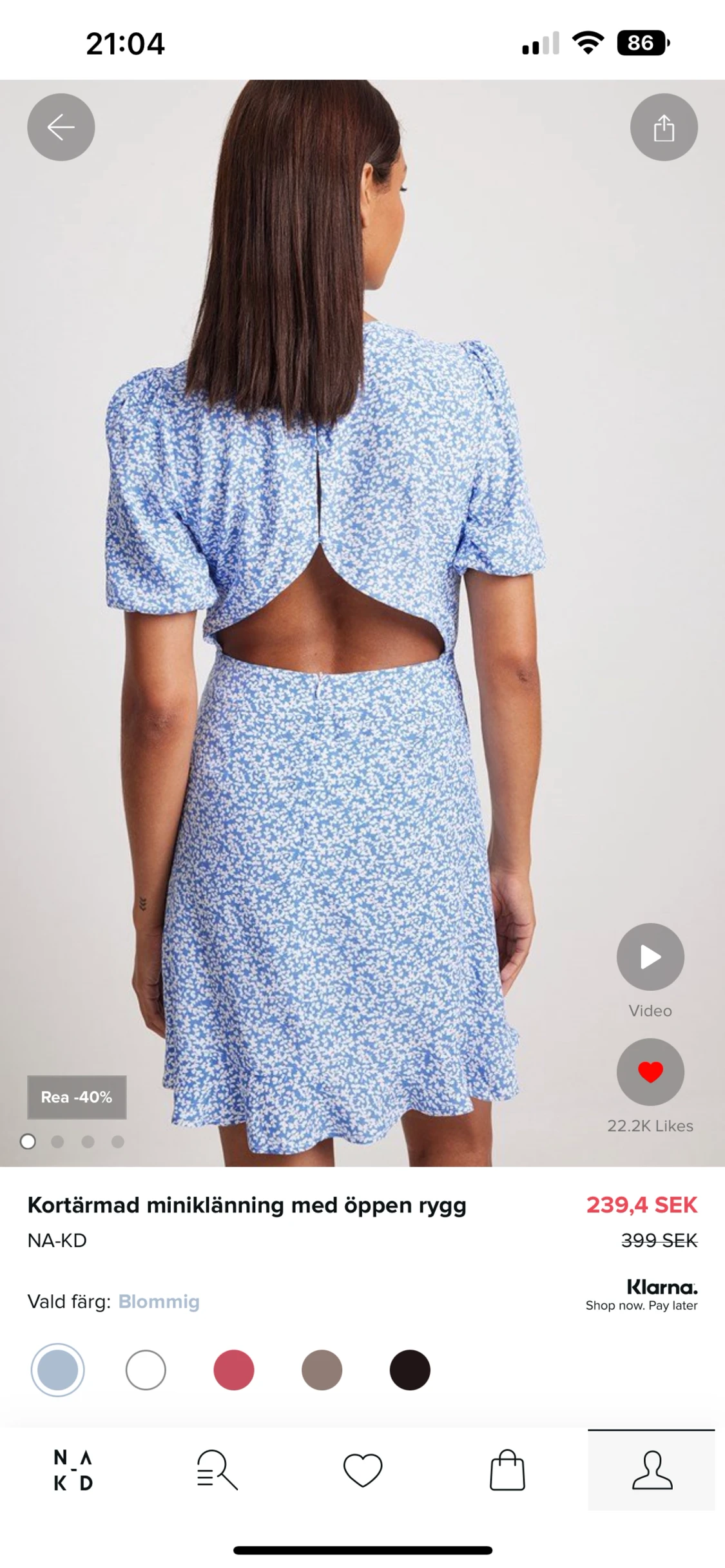 Nakd klänning  - 90