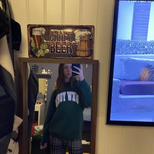 New york hoodie - Grön hoodie