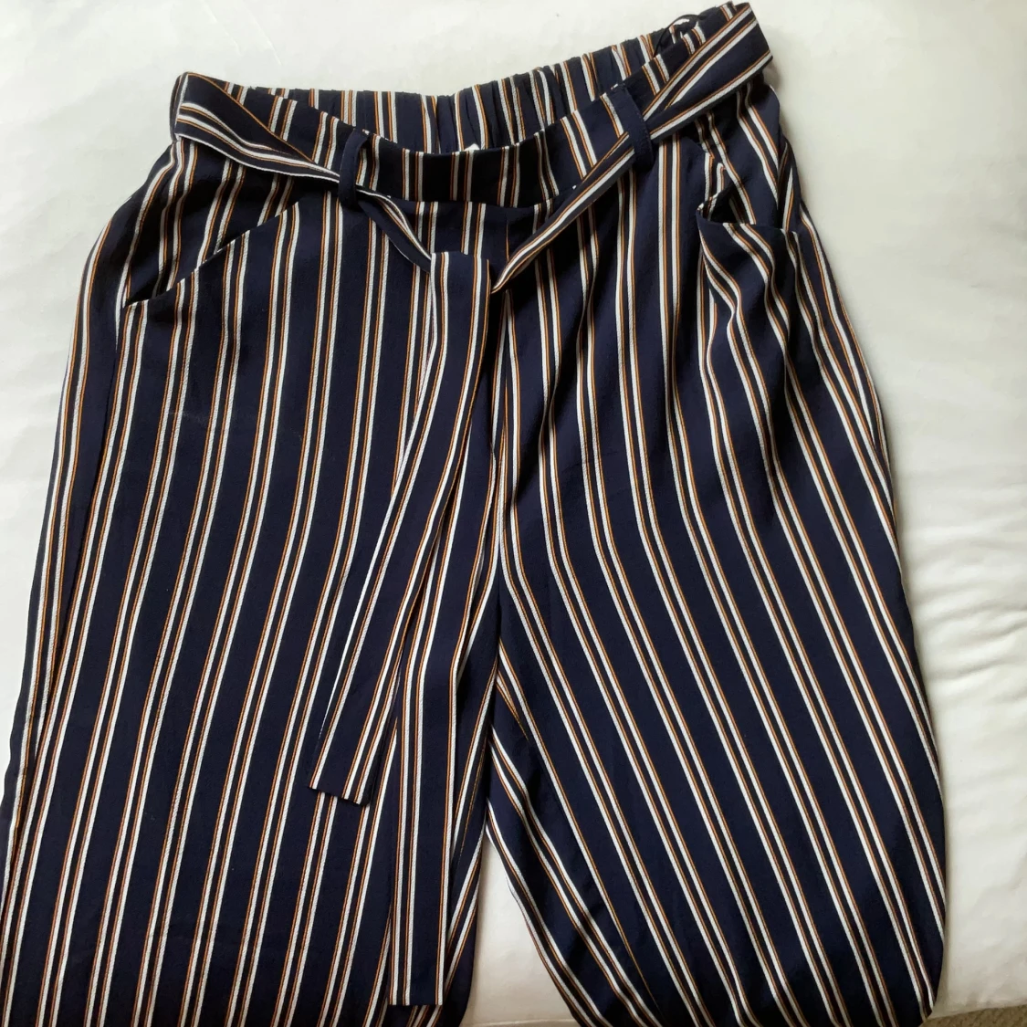 Pieces byxor ankellängd M 