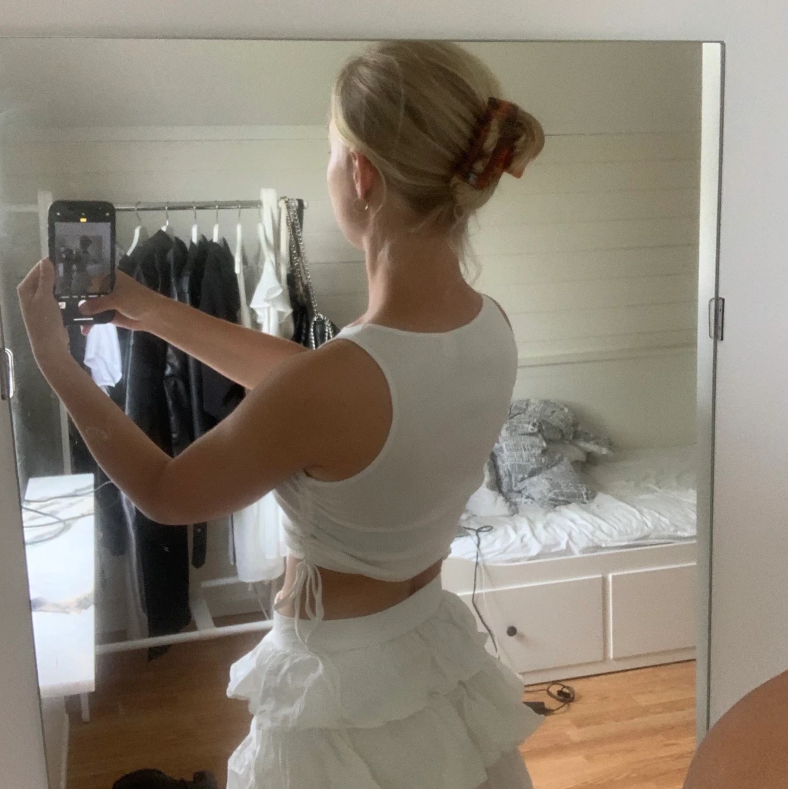 Topp med snörning på sidan  - 91