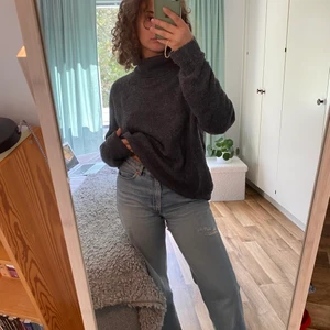 Stickad tröja - Stickad tröja med krage, perfekt för höst och vinter<33 jag är M men anser att den passar xs-l