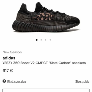Yeezy 350 boost - Säljer två par oanvända Yeezy 350 boost ”slate carbon” i storlek 42. Vunnit på en lottning men var för små, hör av er för mer info 🤙🏽 