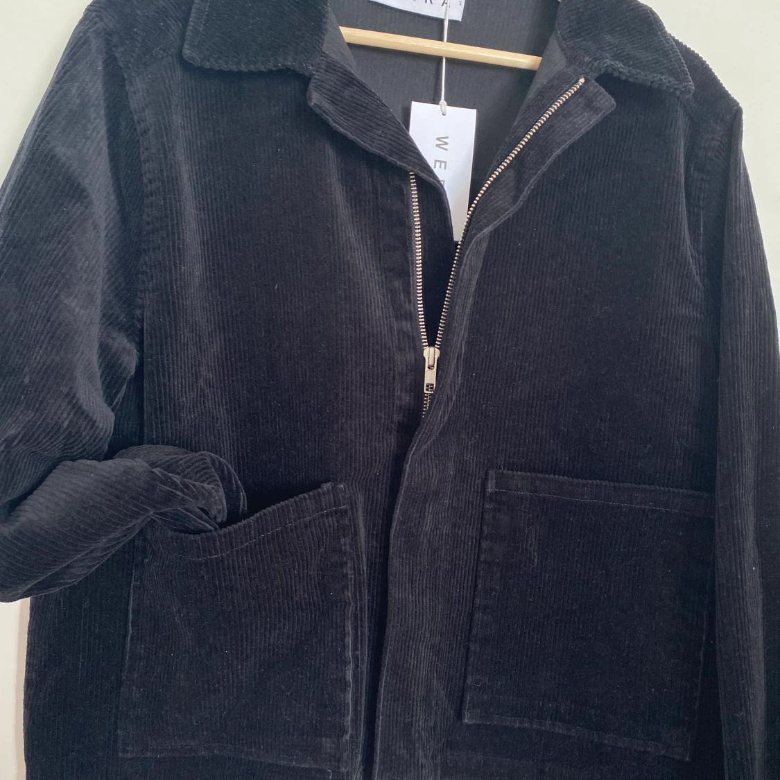 Wera corduroy black zip jacket - 90