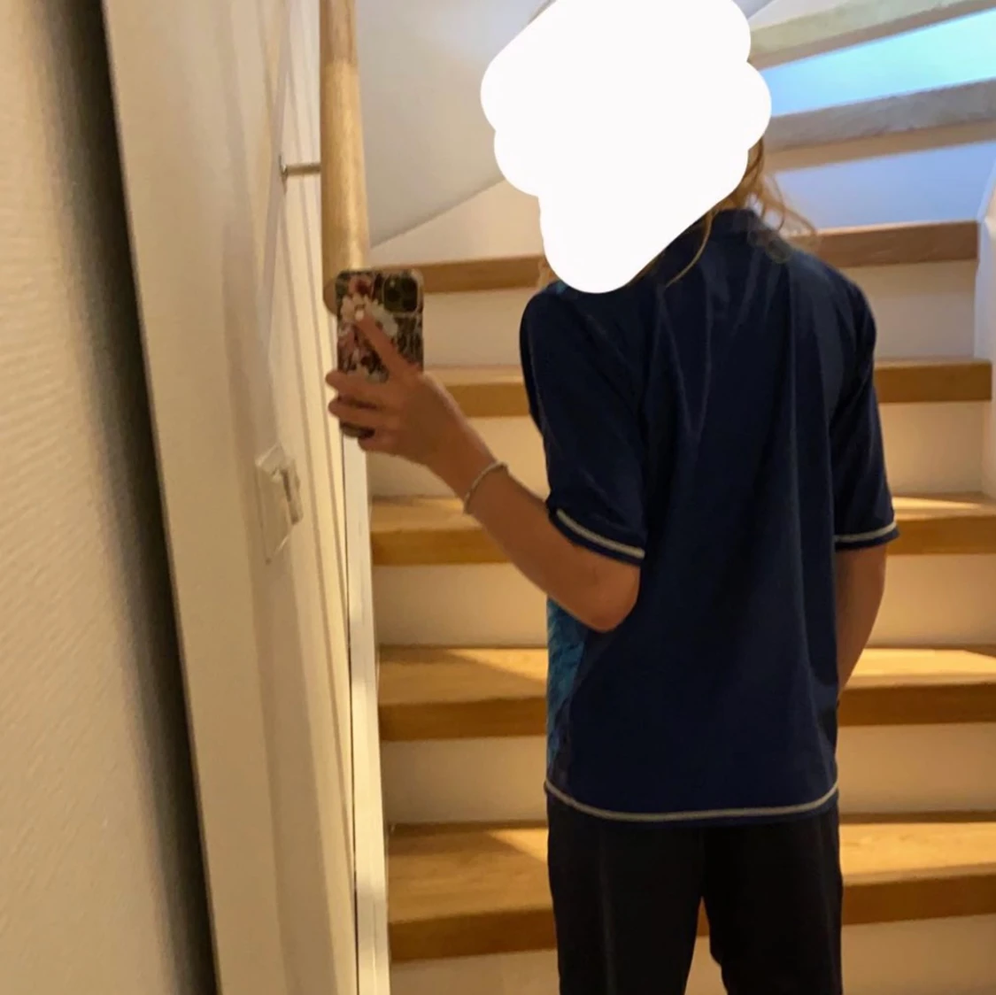 Blå badtröja 💙🌊 - 90