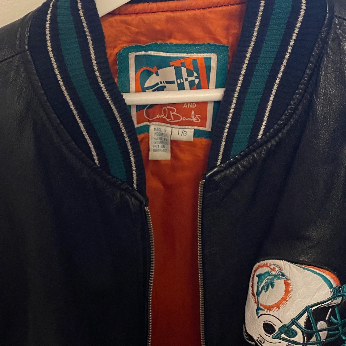 Vintage Miami Dolphins amerikansk fotbollsjacka - 91