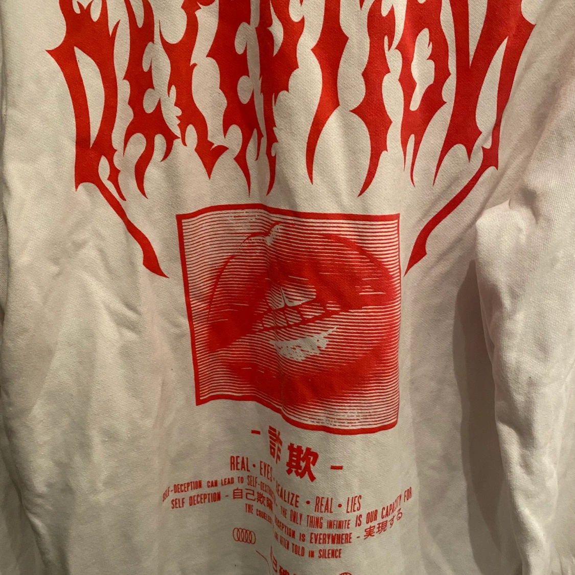 Hoddie med tryck  - 91