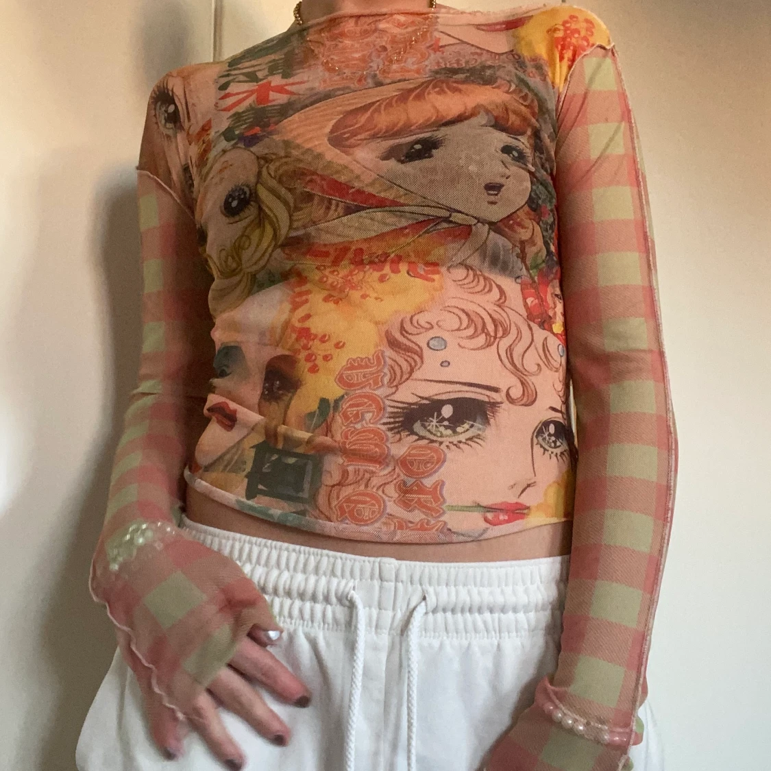 Meshtopp från Asos strl S