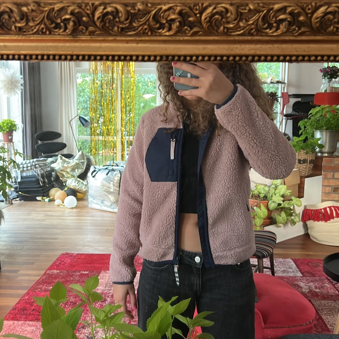 Rosa vinter kofta - 91