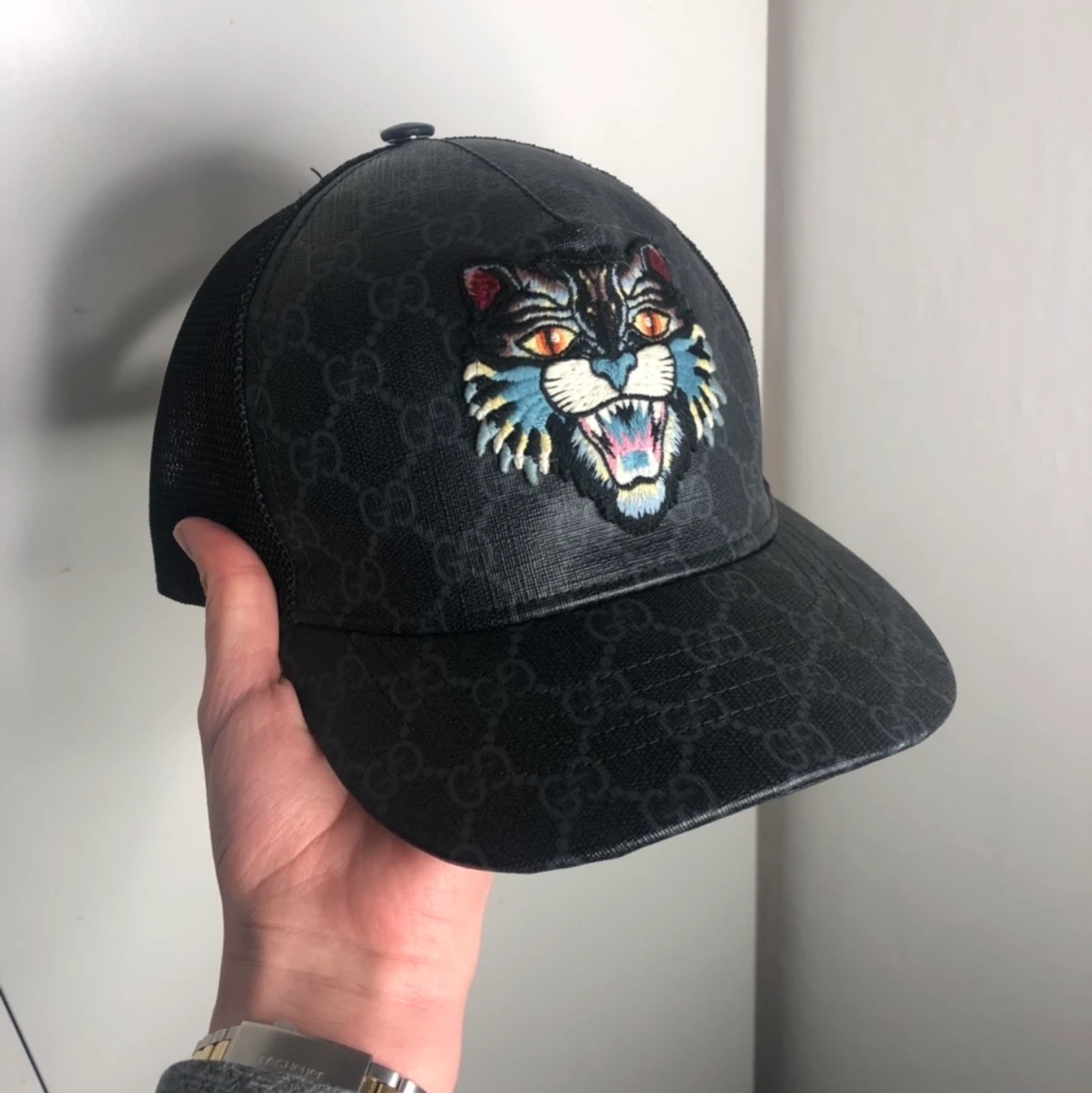 Svart gucci keps - 91