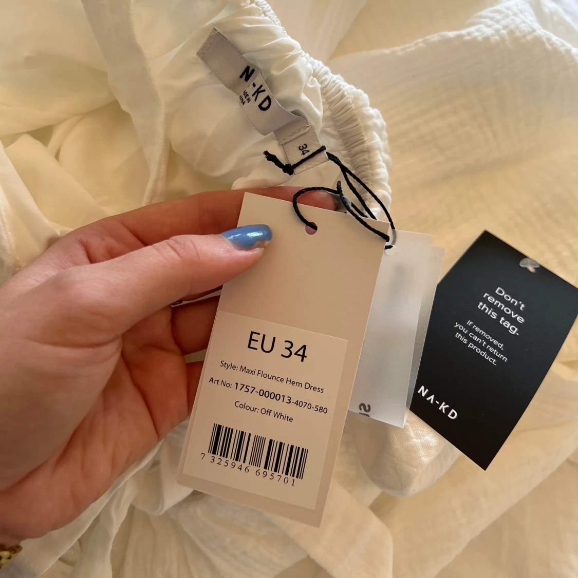 Lojsan Wallin vit klänning - 91