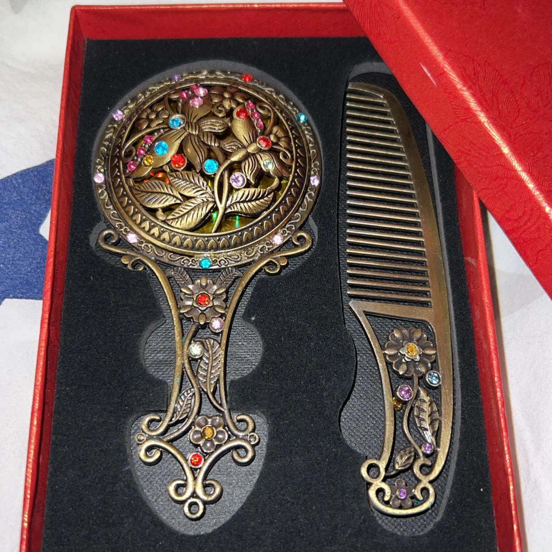 Spegel & borste  - 90