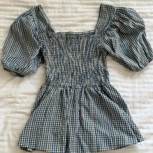 Blommig blus🤍 - Blommig blus i bomull!🤍