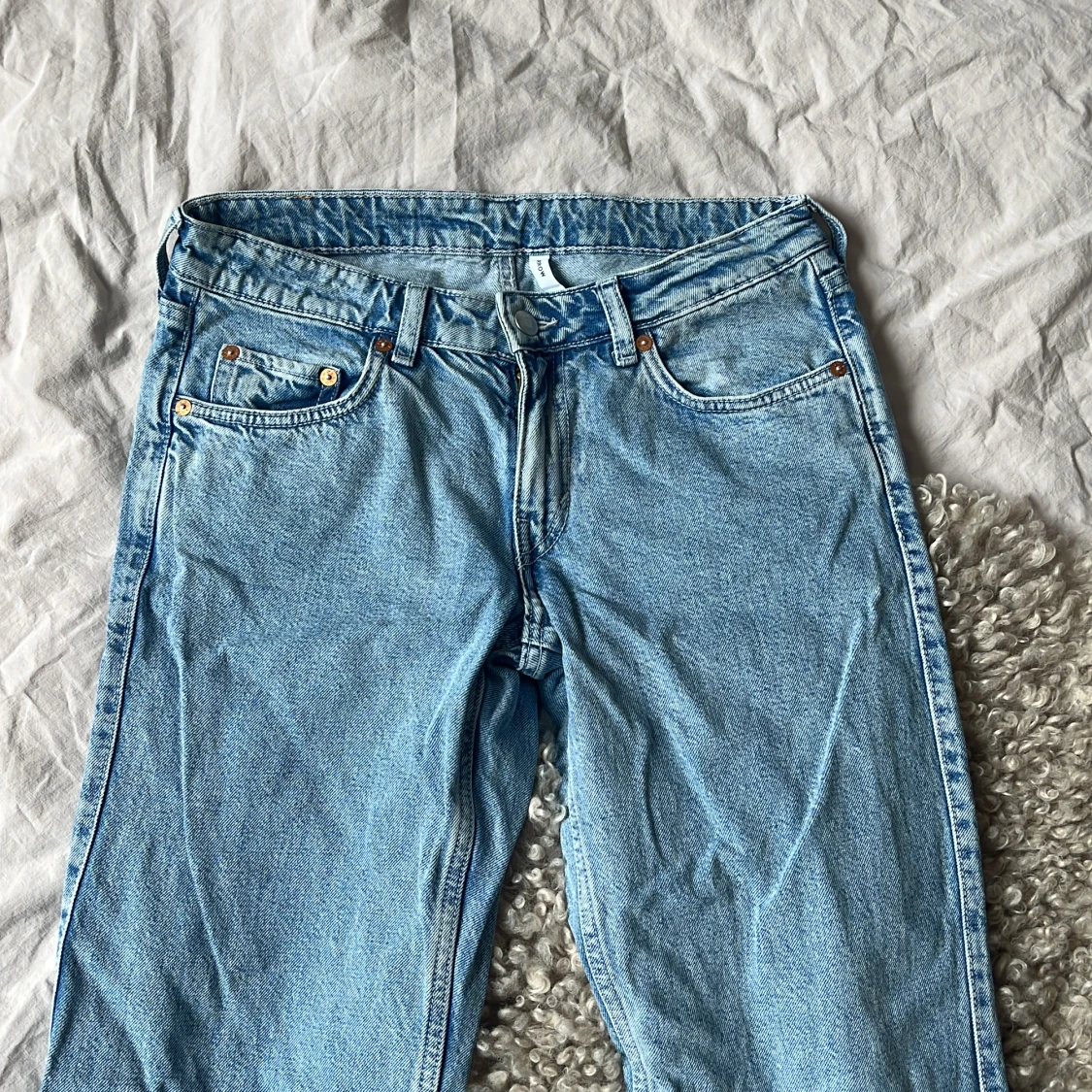 Lågmidjade jeans