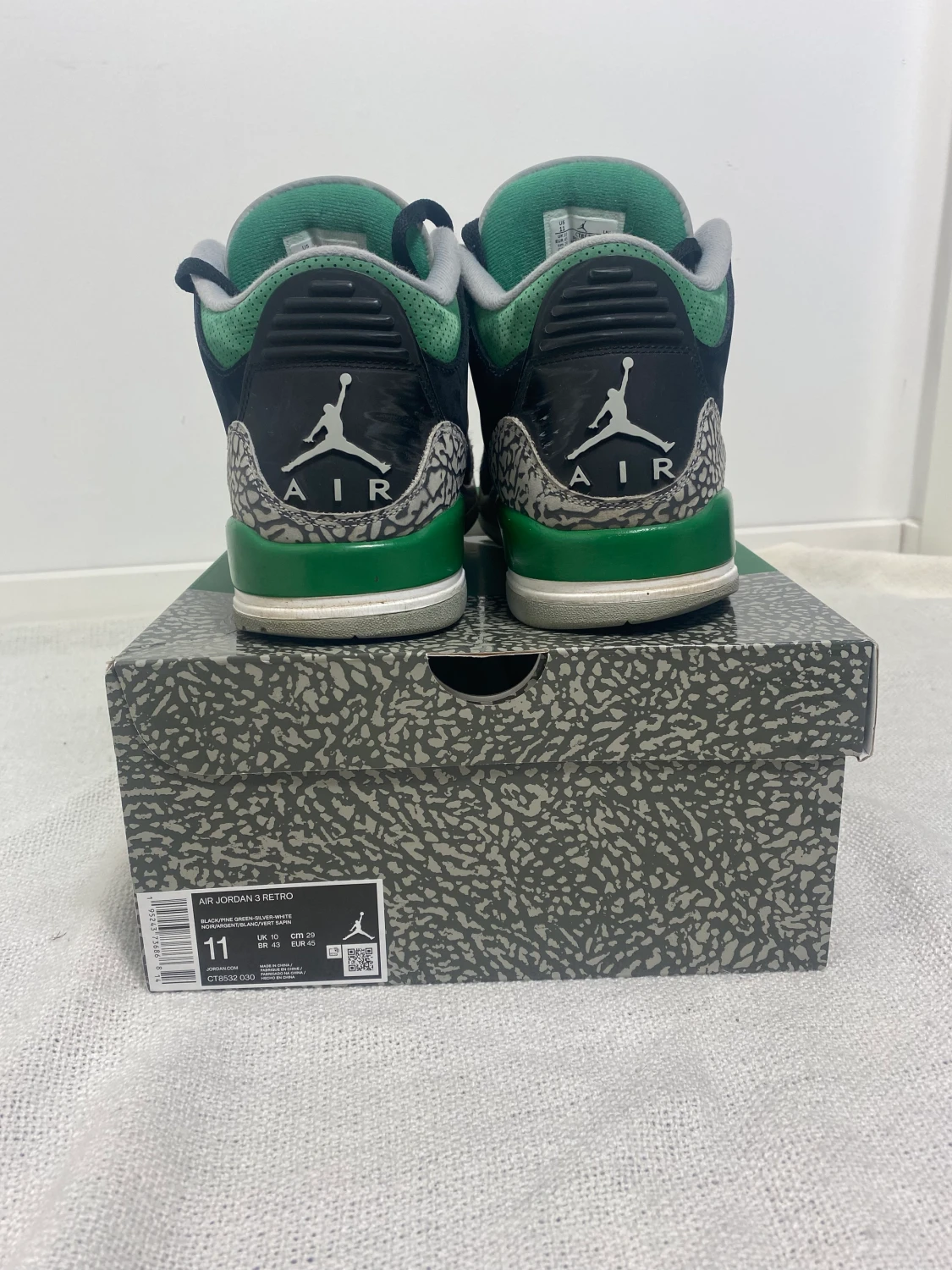 Jordan 3 pine green - 90