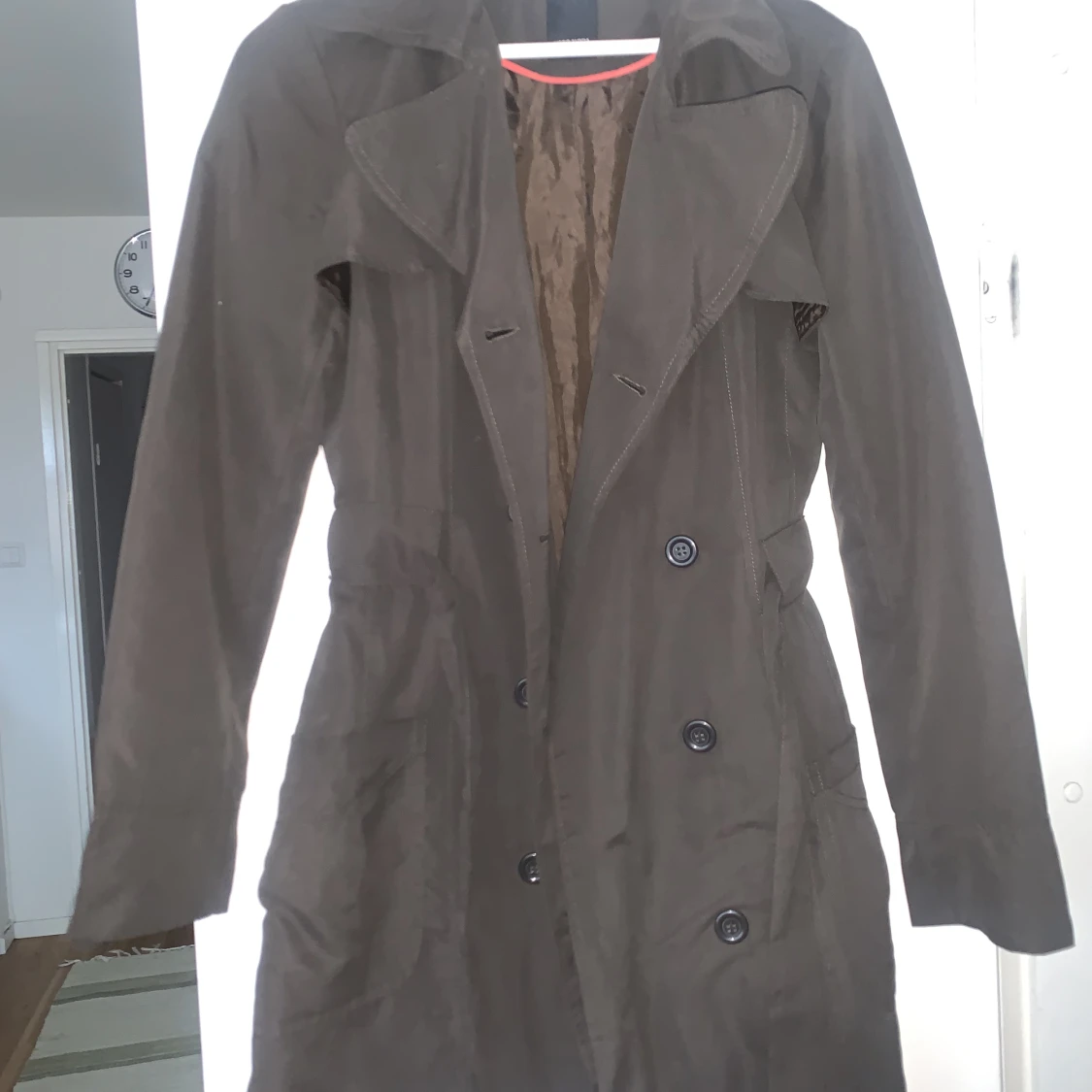 Brown trench coat i m  - 90