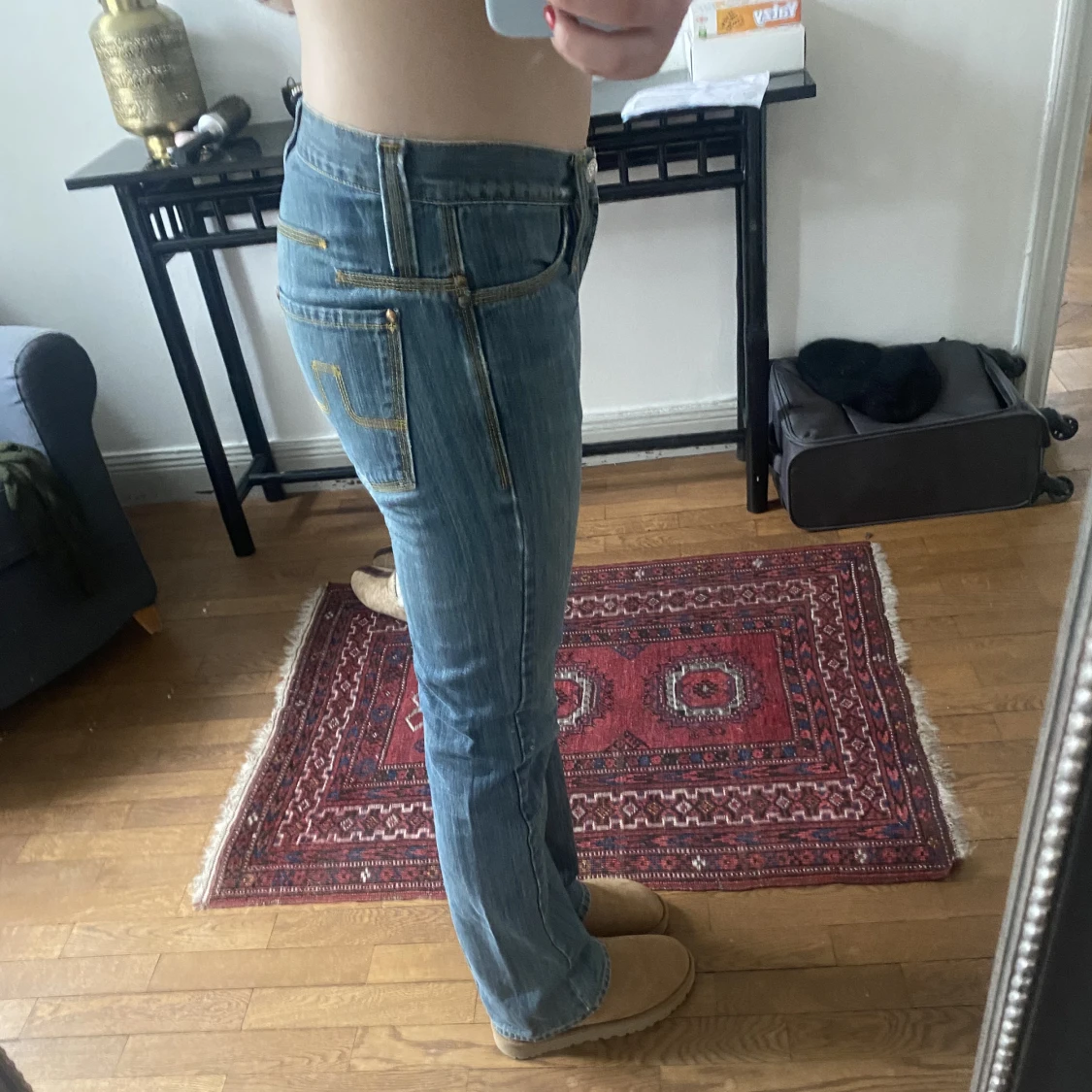 Lågmidjade jeans från J.Lindberg - 90