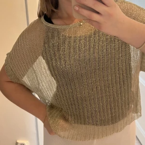 Guldig topp - Guldig topp från mango. Ser ut som stål men är mjuk! Väldigt flexibel i storlek