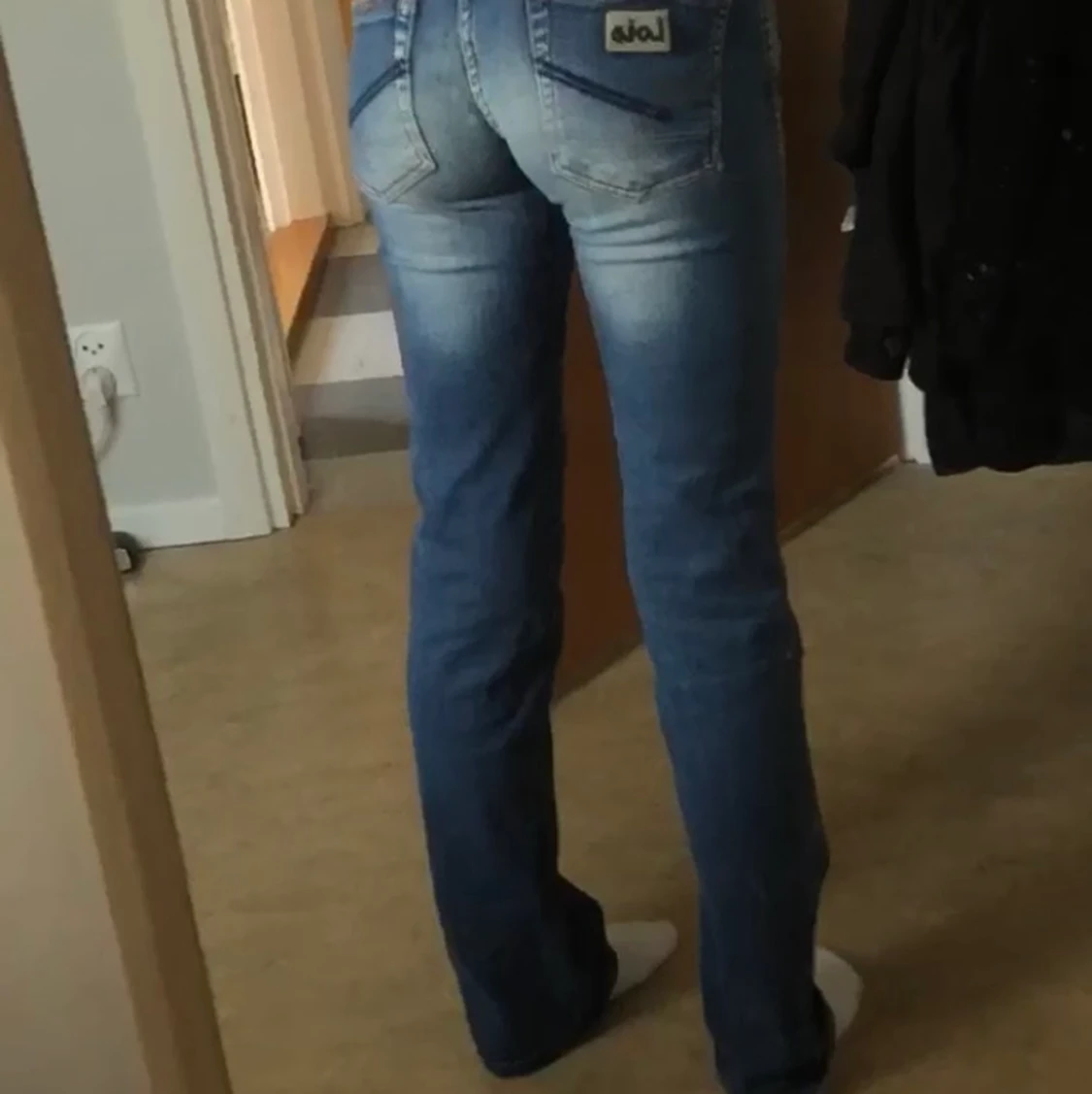 Lågmidjade jeans - 90
