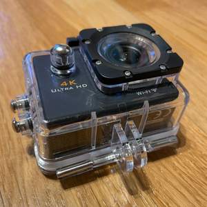 Camera for sports and underwater