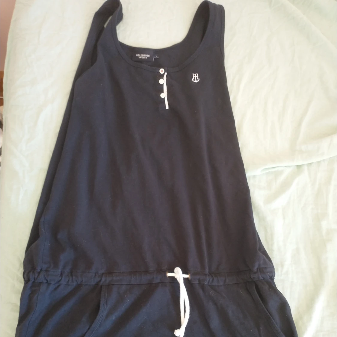 Mörkblå sommarklänning