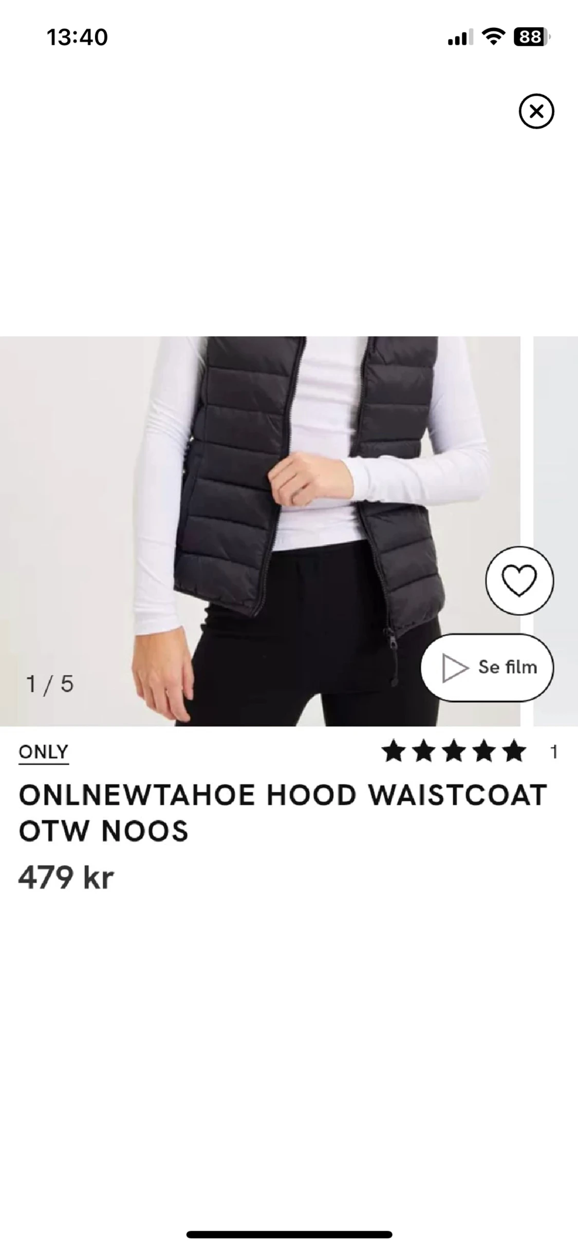 Svart väst från Nelly🫶🏻 - 91