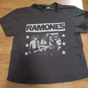 Ramones t-shirt - Cropped Ramones t-shirt från H&M divided<3 Aldrig använd! Skriv vid frågor!<3