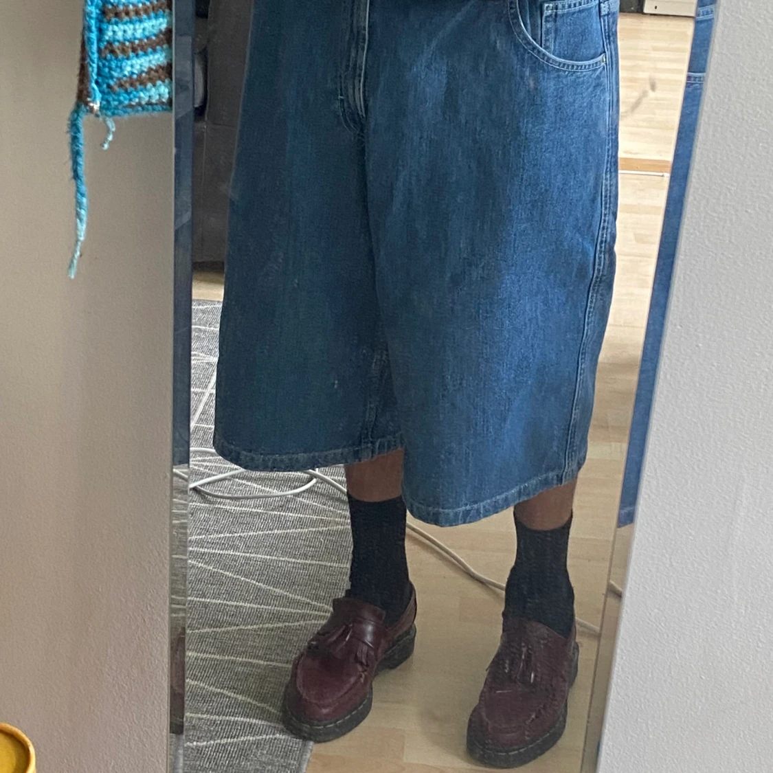 District 46 trekvarts byxor