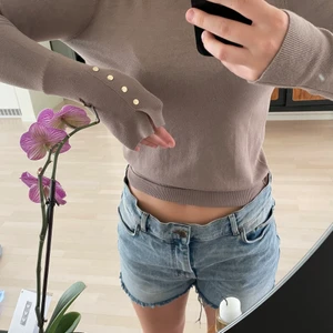 Zara topp - Fin stickad brun zara topp, endast testad!❣️❣️❣️