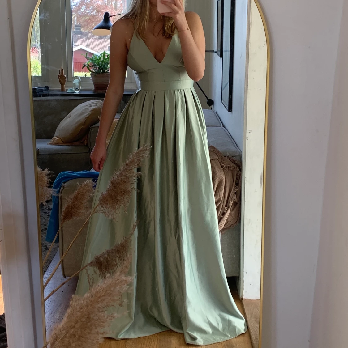Mintgrön balklänning  - 90