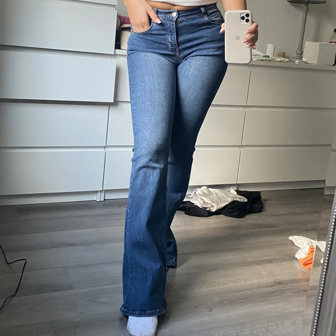 Bootcut jeans från pull&bear 