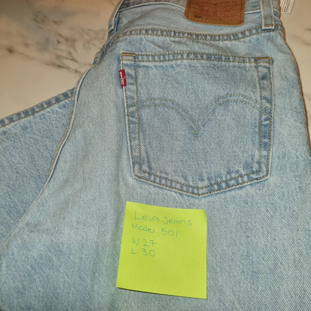Levisjeans 501. Jeans & Byxor.