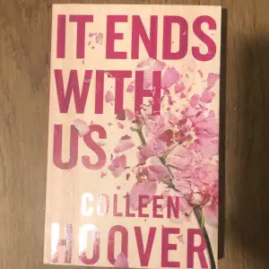 It ends with us av Coleen Hoover. Som ny.