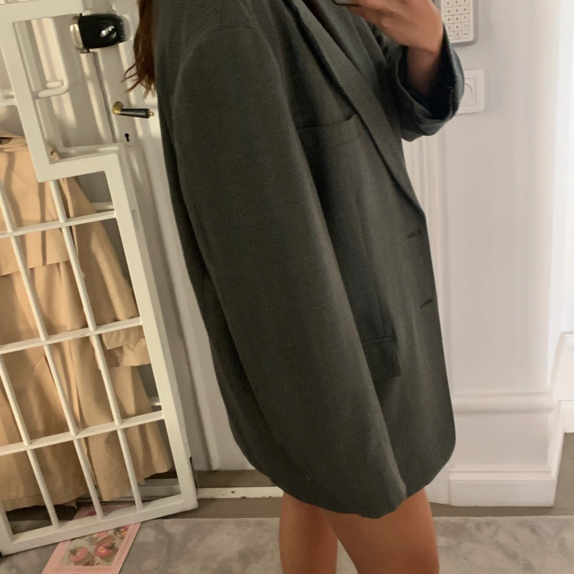 Grön/Grå kavajjacka - 90